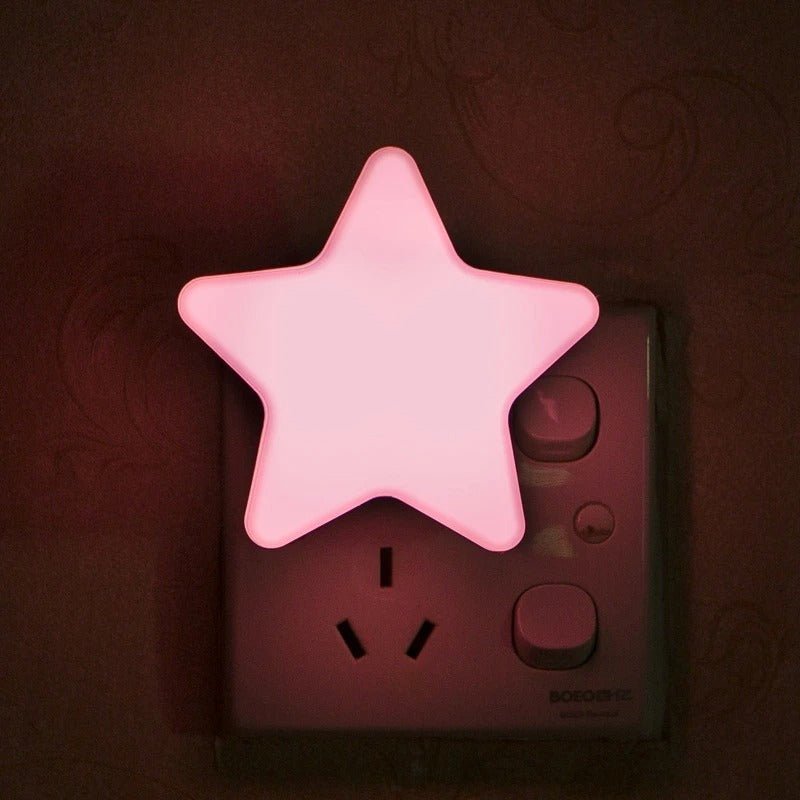 veilleuse murale bebe
rose