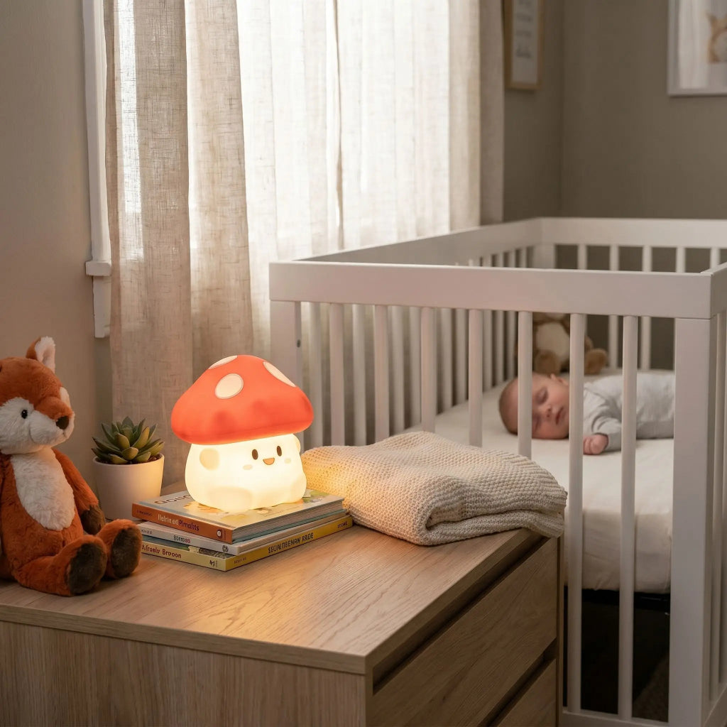 veilleuse pour bébé avec toutou renard