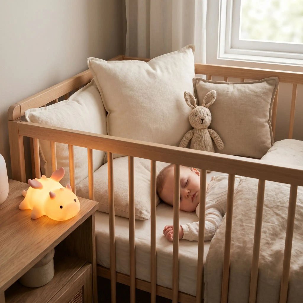veilleuse pour bébé dragon sommeil bebe ave doudou