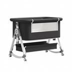 lit cododo évolutif Vue côté berceau gris anthracite