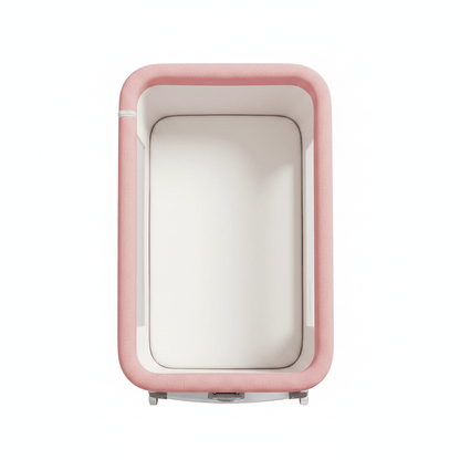 Cododo rose Berceau 3 en 1  Vue top-down intérieur matelas berceau rose